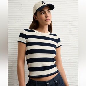 American Eagle Waffle Tee